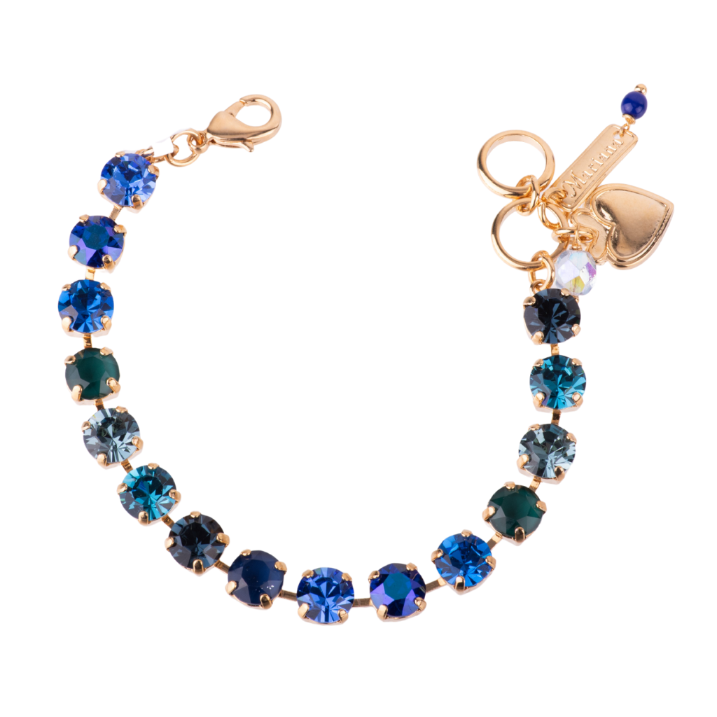 Medium Everyday Bracelet "Countdown Gown" - Rhodium