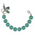 Cushion Cut Bracelet in "Sun-Kissed Aqua" *Custom*