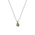 Large Embellished Single Stone Pendant in "Chrysolite" *Custom*