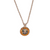 Large Halo Pendant in "Pumpkin Spice" *Custom*