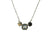 Large Cushion Octagonal Halo Pendant in "Obsidian Shores" *Custom*