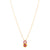 Medium Sweetheart Pendant in "Bougainvillea" - Yellow Gold