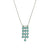 Small Waterfall Pendant in "Turquoise" *Custom*