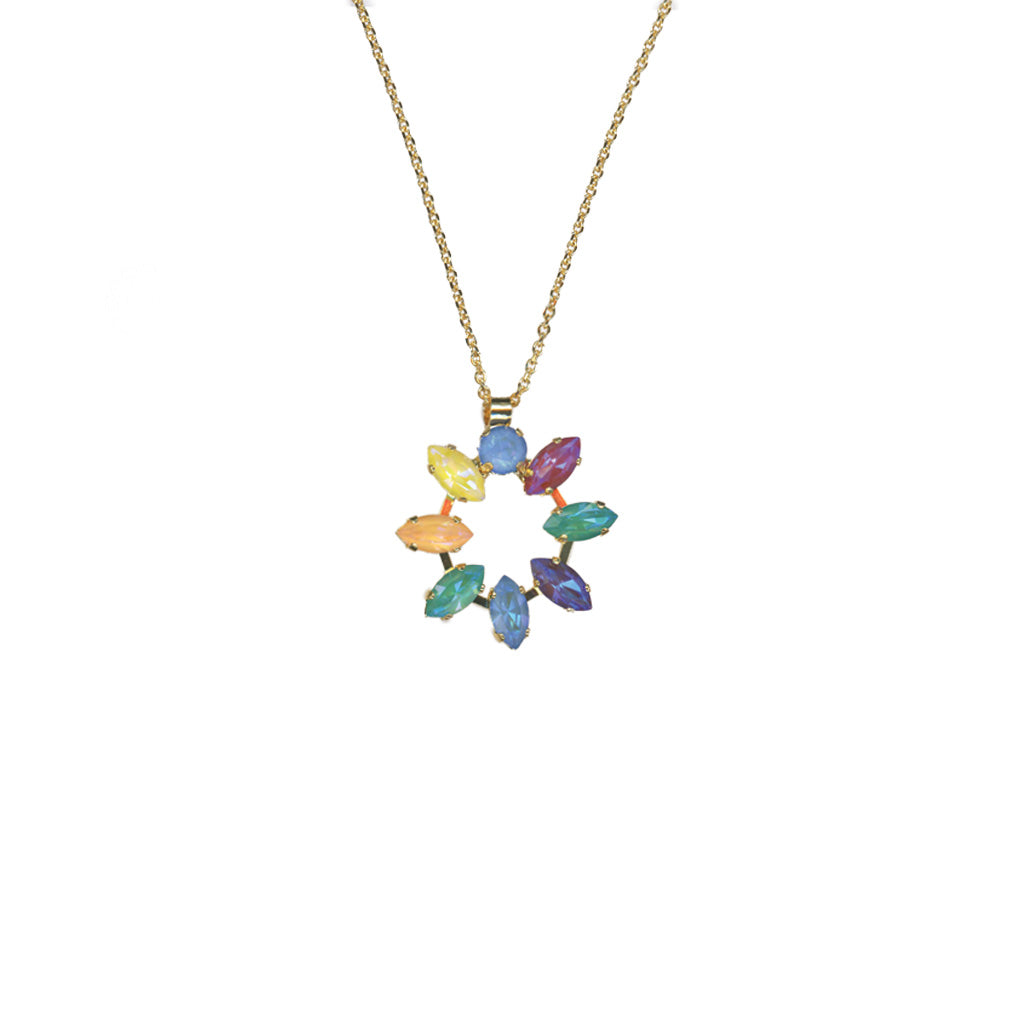 Marquise Open Pendant in "Candy" *Custom*