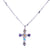 Flower Cross Pendant in "Dawn" *Custom*