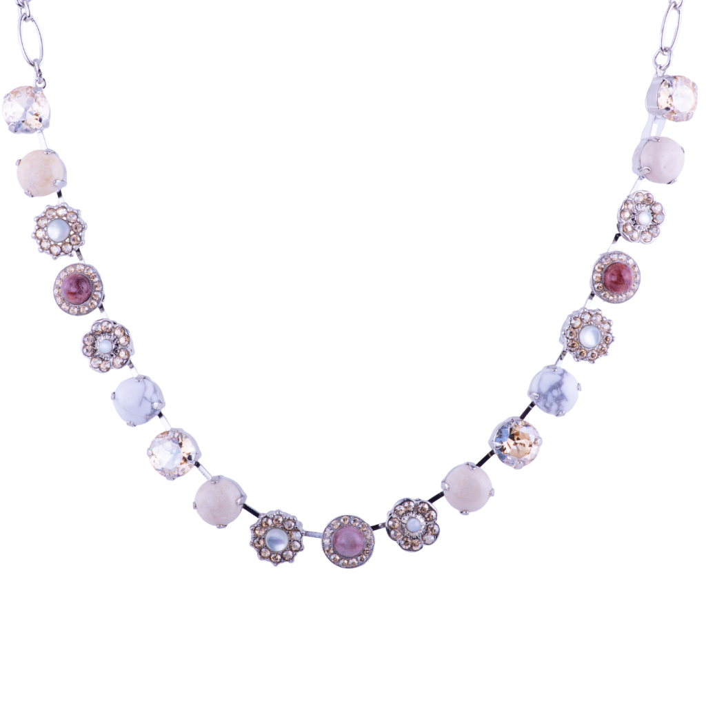 Large Rosette Necklace- "Sahara" *Custom*