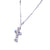 Flower Cross Pendant in "Dawn" *Custom*