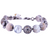 Large Pavé & Rosette Bracelet in "Sahara" *Custom*
