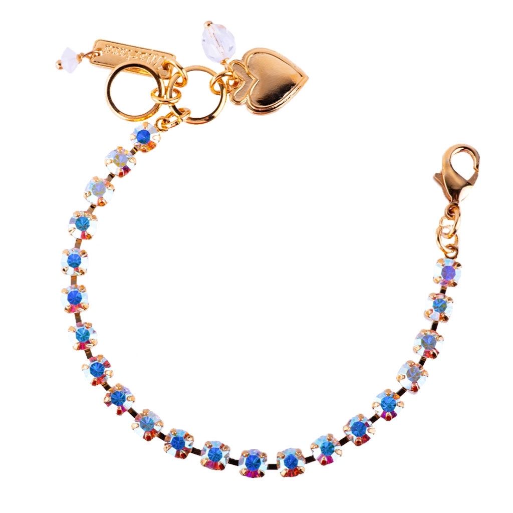 Petite Everyday Bracelet in "Clear Aurora Borealis" *Custom*