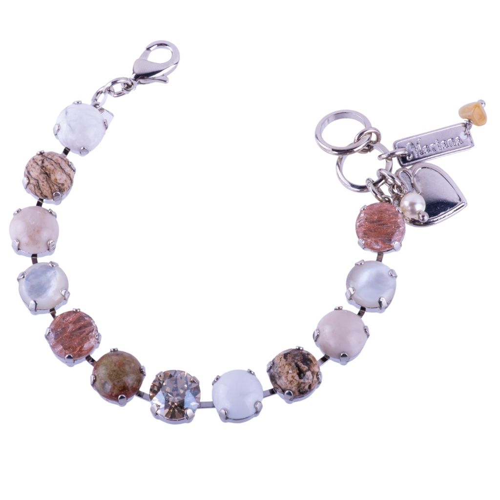 Large Round Bracelet in "Sahara" *Custom*