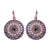 Extra Luxurious Pavé Leverback Earrings in "Sahara" *Custom*