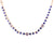 Small Flower Cluster Necklace in "Tanzanite" *Custom*