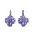 Extra Luxurious Quatrefoil Leverback Earrings in "Dawn" *Custom*