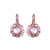 Large Daisy Leverback Earrings in "Sahara" *Custom*