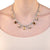 Small Variety Drop Necklace in "Desert Rose" *Custom*