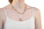 Petite Emerald Everyday Necklace in "Cranberry Crush" *Custom*