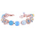Large Elemental Bracelet in "Aqua Vista" *Custom*