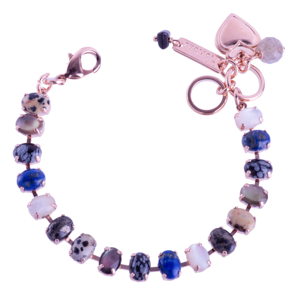 Petite Everyday Oval Bracelet in "Nightfall" *Custom*