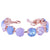 Cushion Cut Bracelet in "Blue Skies" *Custom*