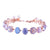 Medium Oval Elemental Bracelet in "Blue Skies" *Custom*
