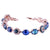 Medium Oval Pavé Bracelet in "Cascade" *Custom*