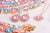 Extra Luxurious Halo Earrings in "Coral Cove" *Custom*