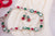 Medium Double Stone Leverback Earrings in "Holiday" *Custom*