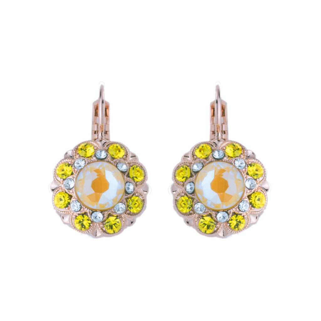 Medium Cluster Earrings in "Fields of Gold" *Custom*