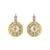 Medium Cluster Earrings in "Fields of Gold" *Custom*
