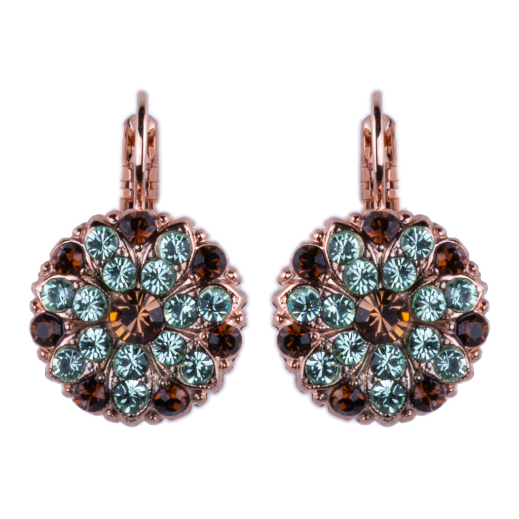 Guardian Angel Leverback Earrings in "Terra" *Custom*