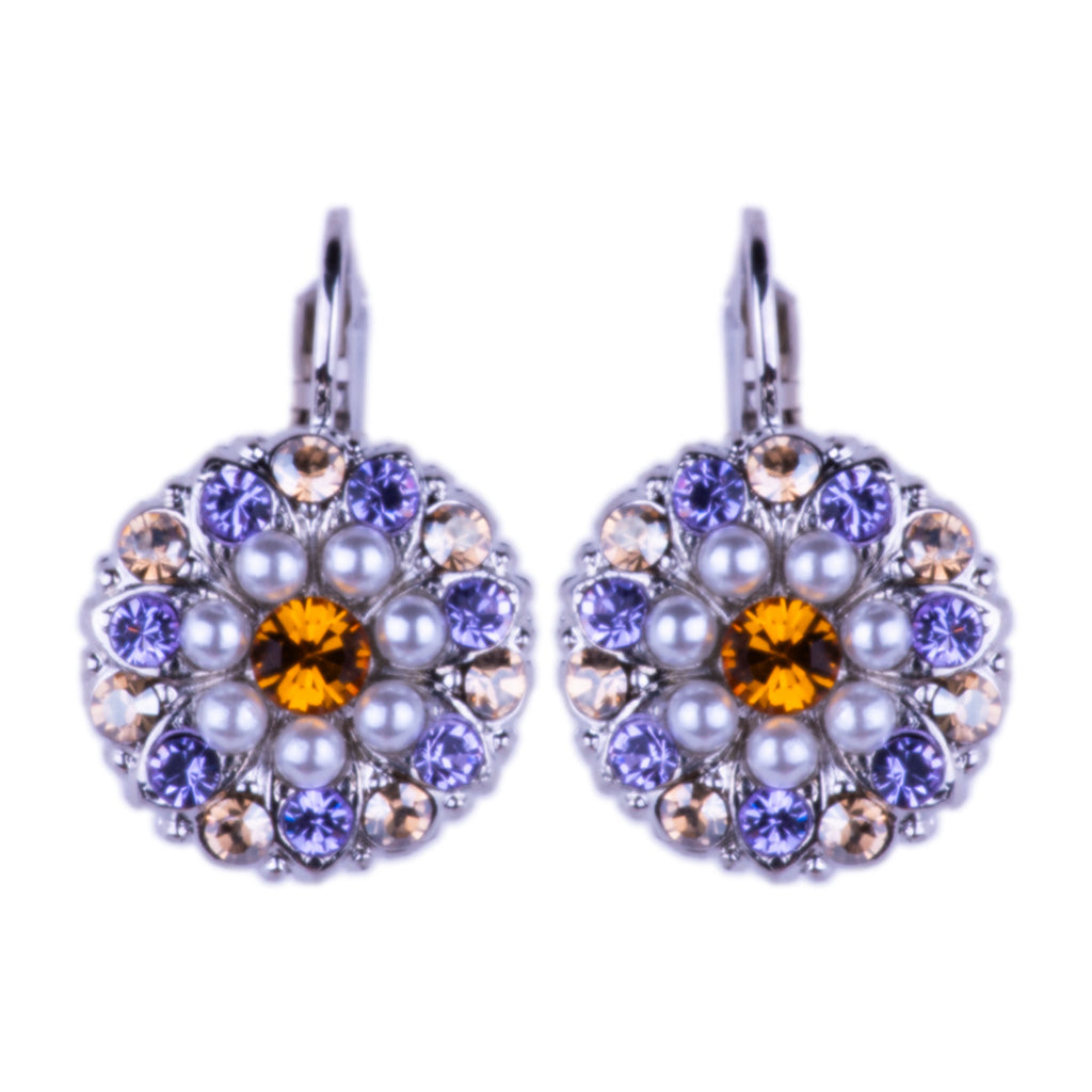 Guardian Angel Leverback Earrings in "Dawn" *Custom*