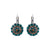 Pavé Leverback Earrings in "Deep Forest" *Custom*