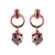 Petite Inner Circle Post Earrings in "Nightfall" *Custom*