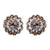Extra Luxurious Blossom Post Earrings in "Desert Rose" *Custom*