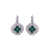 Medium Hexagon Cluster Earrings in "Circle of Life" *Custom*