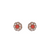 Medium Blossom Post Earrings in "Mythical Dusk" - Rose Gold