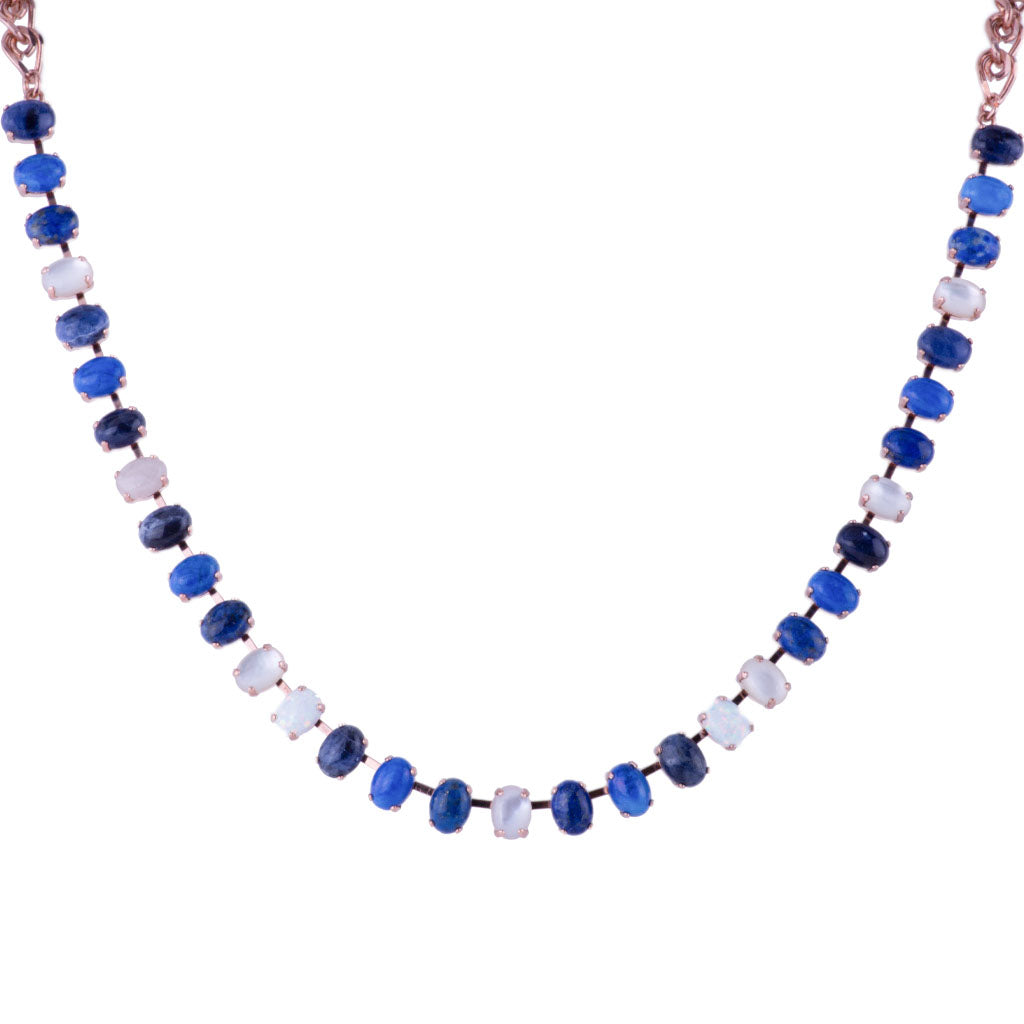 Medium Everyday Oval Necklace in "Cascade" *Custom*