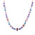 Medium Emerald Elemental Necklace in "Violet"  *Custom*