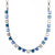 Medium Square Necklace in "Bay Blue" *Custom*