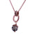Petite Inner Circle Pendant in "Nightfall" *Custom*