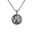 Guardian Angel Pendant in "Nightfall"- Rhodium