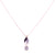 Medium Pear Pendant with Drop in "Nightfall" *Custom*