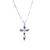 Long Oval Cross Pendant "On a Clear Day" *Custom*