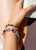 Large Rosette Bracelet "Obsidian Shores" *Custom*