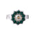 Large Rosette Ring in "Circle of Life" *Custom*