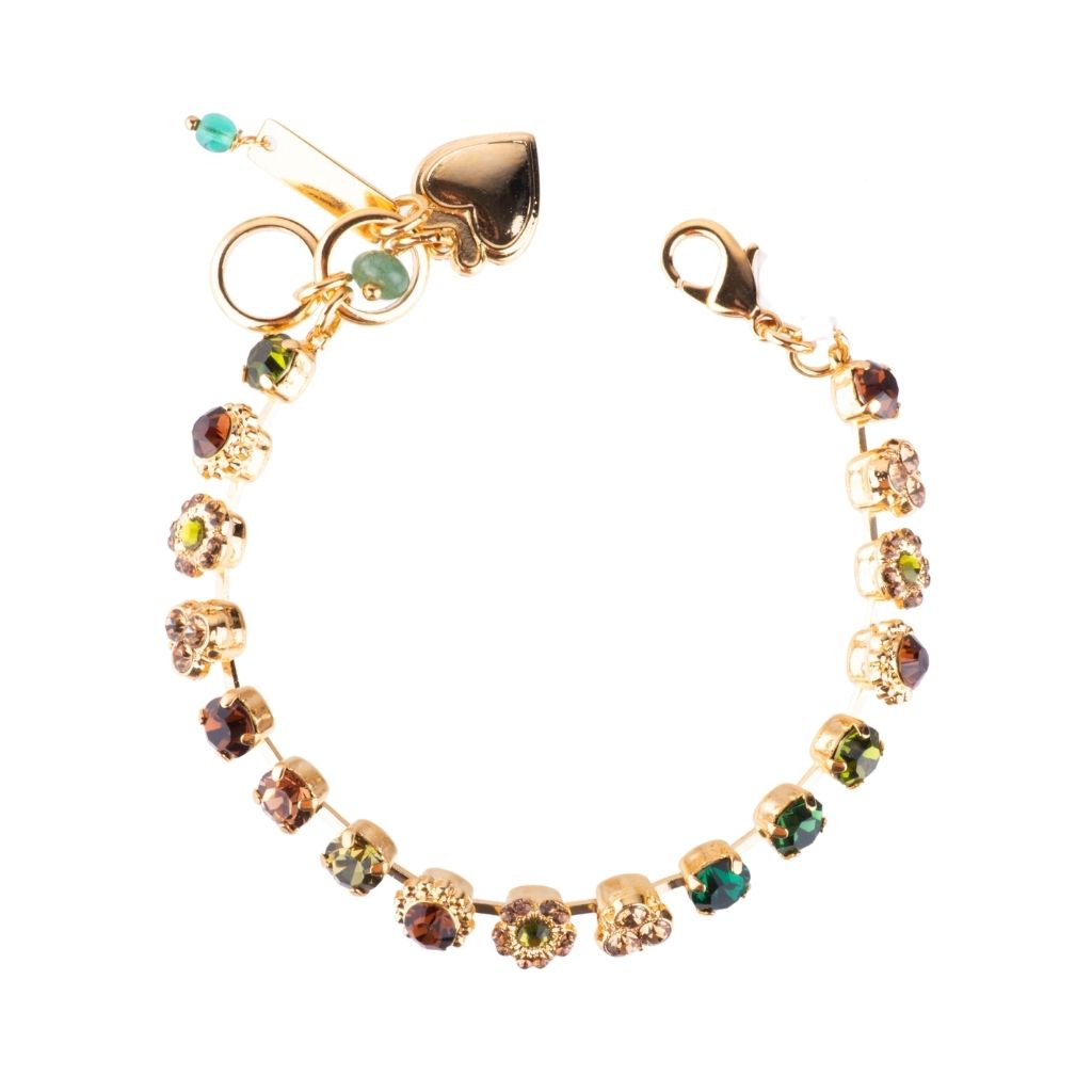 Small Blossom Bracelet in "Evergreen" *Custom*