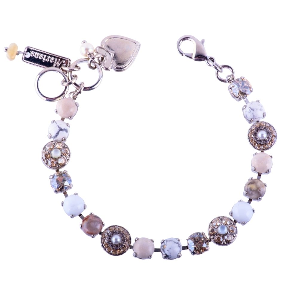 Medium Pavé Bracelet in "Sahara" *Custom*