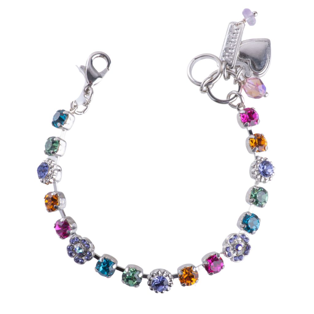 Small Flower Cluster Bracelet in "Festival" *Custom*