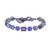 Medium Cluster and Pavé Bracelet in "Wildberry"  *Custom*