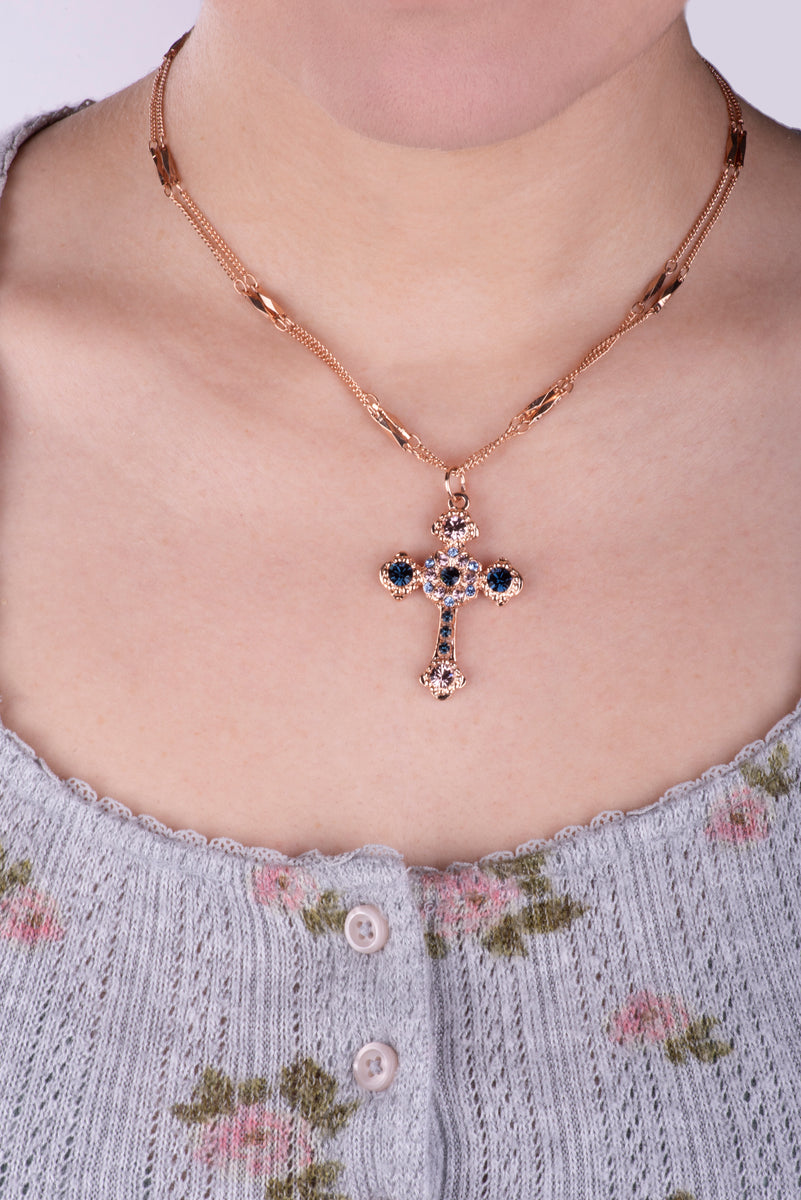 【2plan】25SS★ [LAN ARCHIVE] Star Cross Rosarium Necklace 2PLAN
